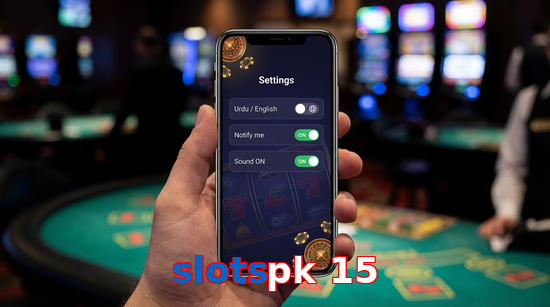 Game list for Slotspk 15 app section