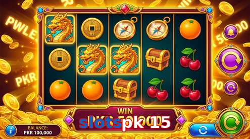 Main screen of Slotspk 15 pg page for PK players