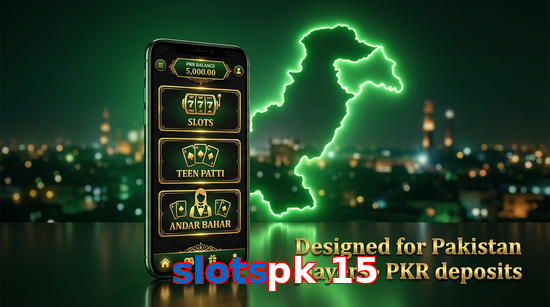 Main screen of Slotspk 15 pk page for PK players