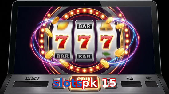 Main screen of Slotspk 15 slots page for PK players